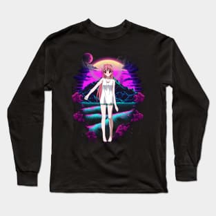 Manga Melodies Echoes Of Emotion In Elfen Lied Long Sleeve T-Shirt